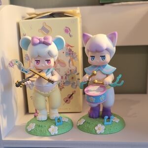 🌞Bundle Deal Of (2) PopMart 'Satyr Rory' Orchestra Designer Figures